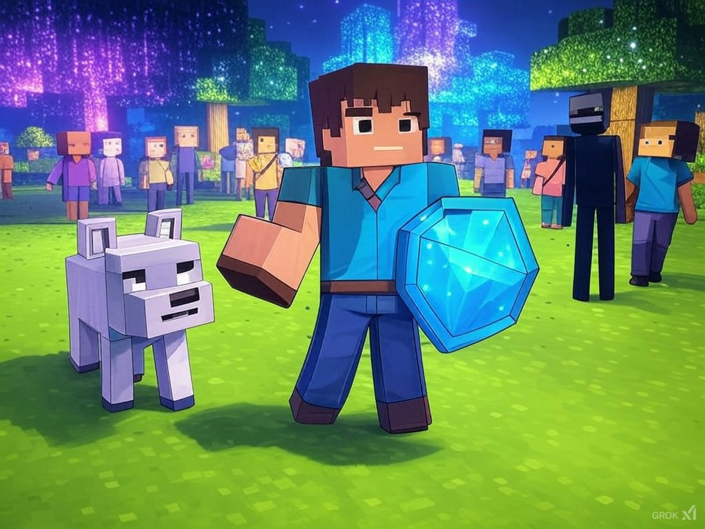 The Adventures of Mateo in the Blocky Realm (now my new bedtime story!)